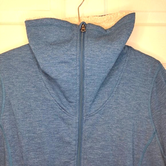 Free2Be Sherpa-Lined Full Zip Funnel Neck Jacket Size XL - Picture 4 of 8